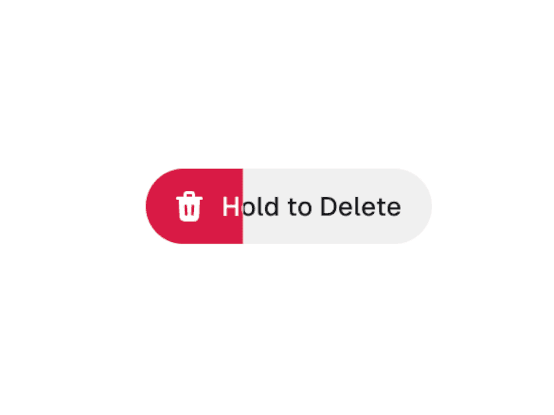 Hold to Delete
